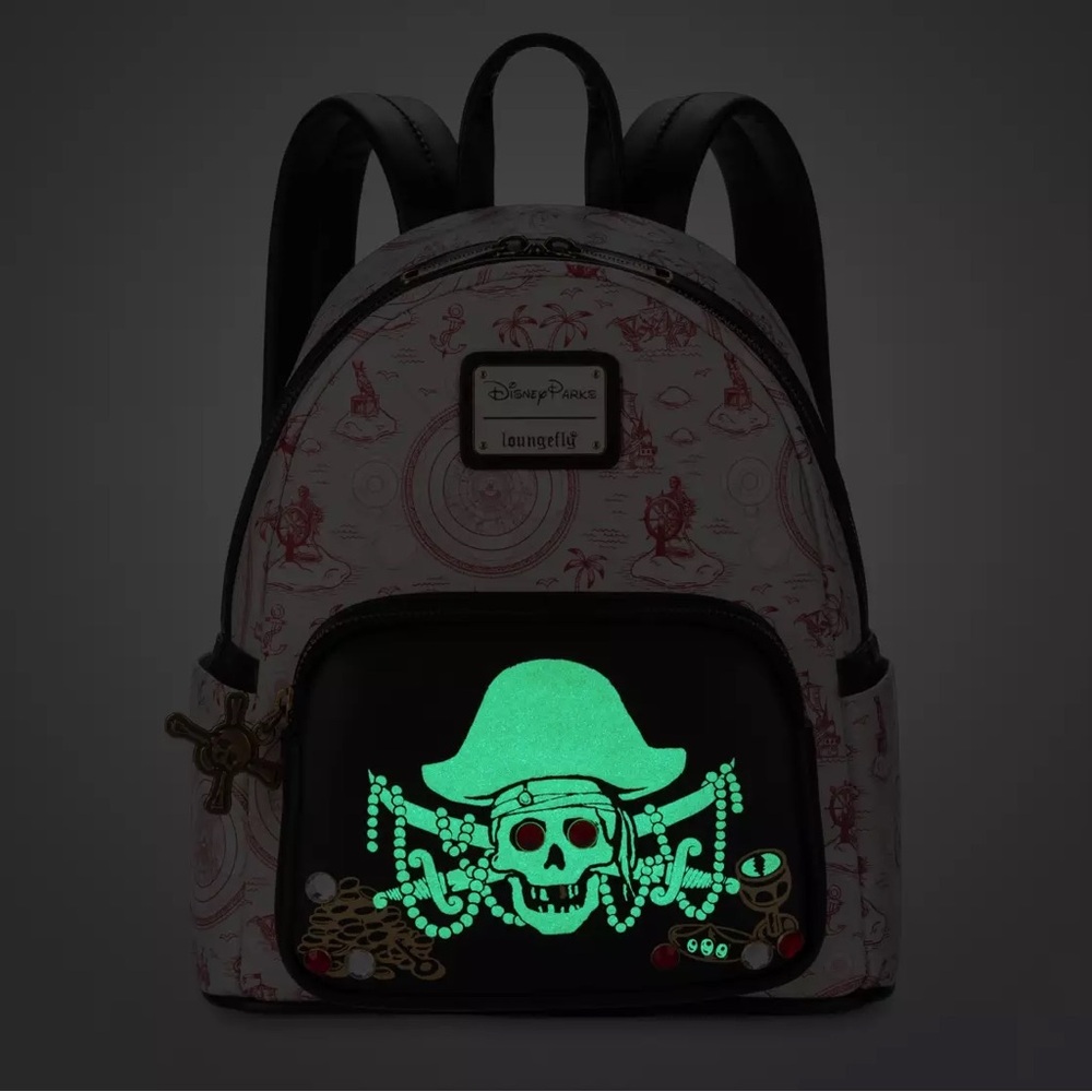 Disney Pirates of the Caribbean Loungefly backpack WDW 2024 - Picture 8 of 9